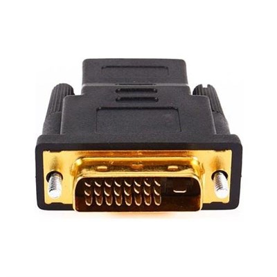 PrimeX Plus PX-1815 DVI to HDMI Adaptör, 24+1 Dvi Erkek to Hdmi Dişi Görüntü Çevirici, 1080P Full HD DVI HDMI Dönüştürücü Aparat, PC Ekran Kartı Laptop Monitör TV Projeksiyon Bağlantı Adaptörü