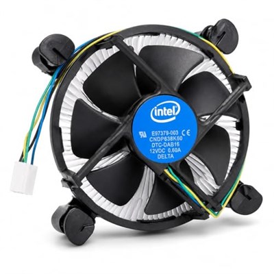 PrimeX PX-1150P Intel İşlemci Fanı, i3 i5 i7 Uyumlu CPU Soğutucu Fan, LGA775 1156 1155 1150 1151 1200 1700 Pin İşlemci Soğutucu, E97379-003 Intel Fan