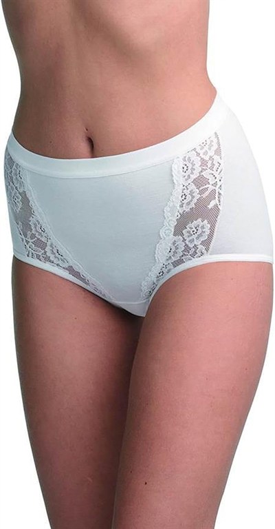 Private Dantelli Beyaz Slip 1316