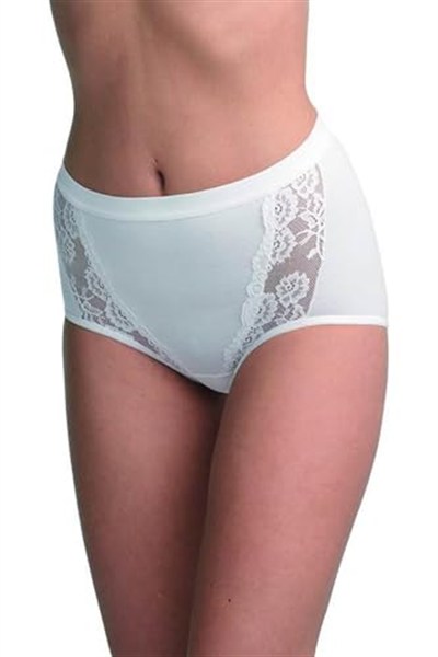 Private Dantelli Beyaz Slip 1316