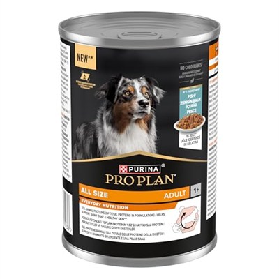 Pro Plan Yetişkin Köpekler İçin Balıklı Konserve Yaş Mama 400 Gram