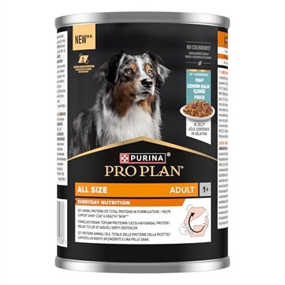Pro Plan Yetişkin Köpekler İçin Balıklı Konserve Yaş Mama 400 Gram