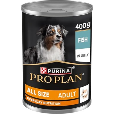 Pro Plan Yetişkin Köpekler İçin Balıklı Konserve Yaş Mama 400 Gram