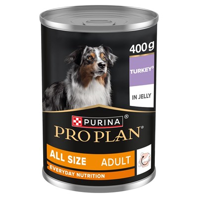 Pro Plan Yetişkin Köpekler İçin Hindili Konserve Yaş Mama 400 Gram