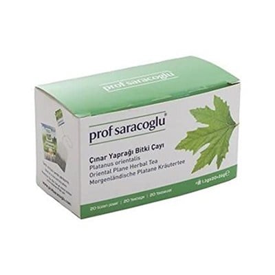 Prof Saracoglu Çınar Yaprağı 20li Bitki Çayı