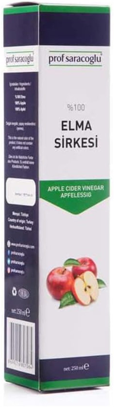 Prof Saracoglu Elma Sirkesi 250ml