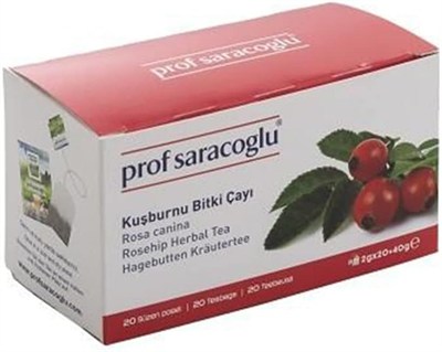 Prof Saracoglu Kuşburnu 20li Bitki Çayı