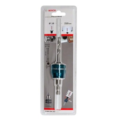 Professional Power Change Plus Adaptör (3/8 İnç Altıgen Yuva, Hss-G Matkap 7,15 X 85 Mm, Delik Testeresi Aksesuarı)