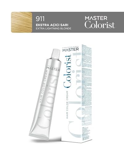Professional Tüp Saç Boyası Boya 60 ml 911 Ekstra Açıcı Sarı