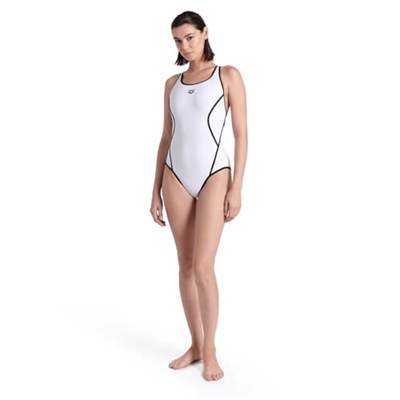Profile Swimsuitalyv Back Kadın Beyaz Yüzücü Mayosu 006643150