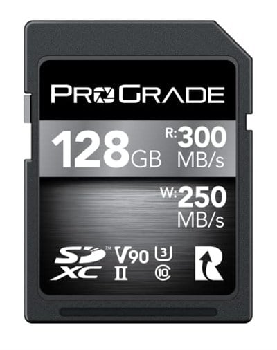 ProGrade Digital SDXC UHS-II V90 300R Bellek Kartı (128 GB)