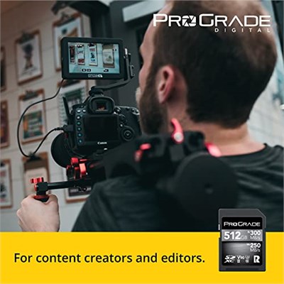 ProGrade Digital SDXC UHS-II V90 300R Hafıza Kartı (512GB)