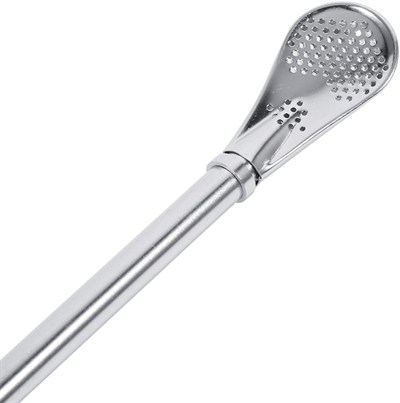 Promar pipet, paslanmaz çelik, 1 adet, el aleti (Yerba Mate Bombilla)