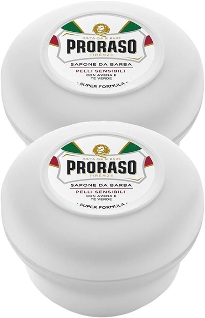 Proraso Beyaz Seri Yeşil Çay Yulaf Özlü Tıraş Sabunu 150 ml 2 Adet