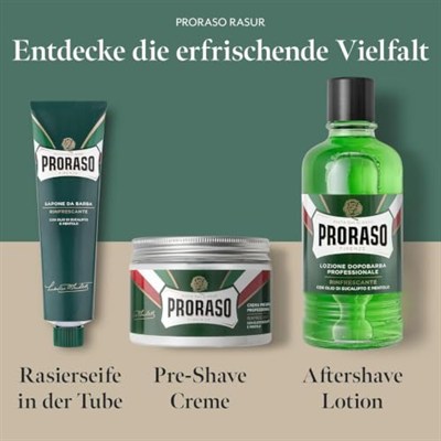 Proraso Okaliptüs Yağı ve Mentollü Pre Shave 300 ml Tıraş Kremi
