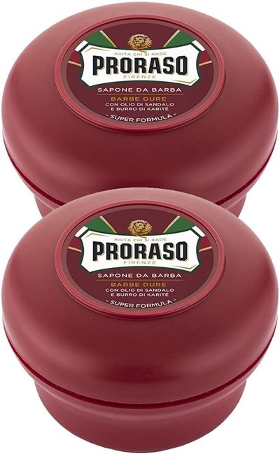 Proraso Sandal Ağacı ve Shea Özlü Tıraş Sabunu 150 ml 2 Adet