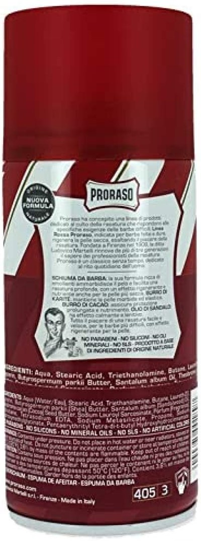 Proraso Tıraş Köpüğü Sandal Ağacı Özlü 300ml