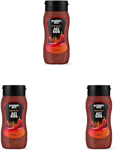 Proteinocean Acı Sos Şekersiz Düşük Kalorili 260g