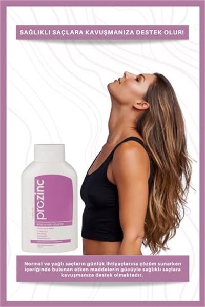 Prozinc Kepekli ve Yağlı Saçlar Arındırıcı Şampuan 300 ml 3 Al 2 Öde