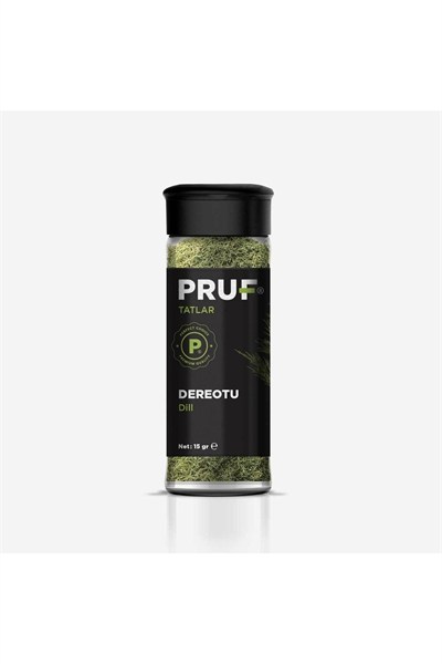 Pruf Dereotu 15 gr. Cam Şişe