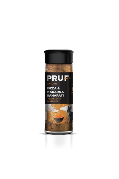 Pruf Pizza Makarna Baharatı/Pizza Pasta Seasoning 45 Gr. Sağlıklı Cam Şişe
