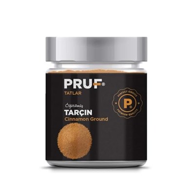Pruf Tarçın Toz 140 gr Cam Kavanoz