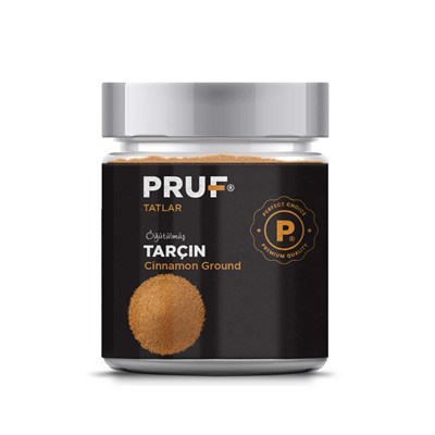 Pruf Tarçın Toz 140 gr Cam Kavanoz