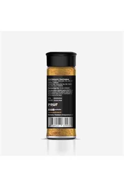 Pruf Zerdeçal Öğütülmüş 50 Gr. Cam Şişe