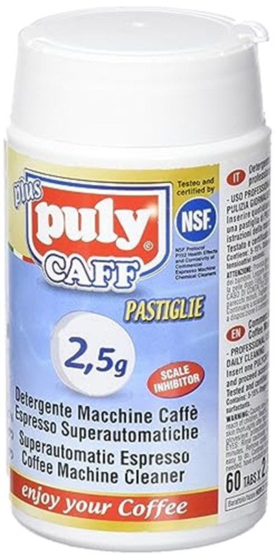 Puly Caff Pastiglie 60 x 2,5gr Tablet Deterjan