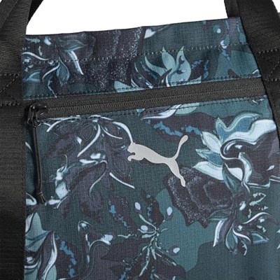 PUMA AT GREEN TERRAINS Shopper Kadın Çanta Green Terrain-PUMA Black-AOP Tek Beden