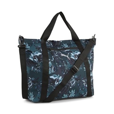 PUMA AT GREEN TERRAINS Shopper Kadın Çanta Green Terrain-PUMA Black-AOP Tek Beden