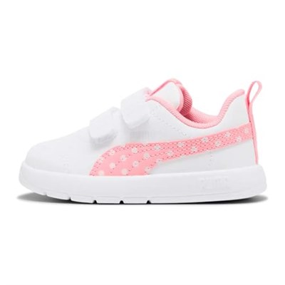 Puma Beyaz Bebek Yürüyüş Ayakkabısı Courtflex V3 Dotty V Inf P, 398759