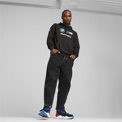 PUMA BMW MMS ESS Hoodie FT Sweatshirt Üniseks Yetişkin