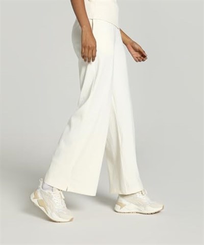 Puma Classics Ribbed Relaxed Pant Kadın Günlük Eşofman Altı 62426866 Krem