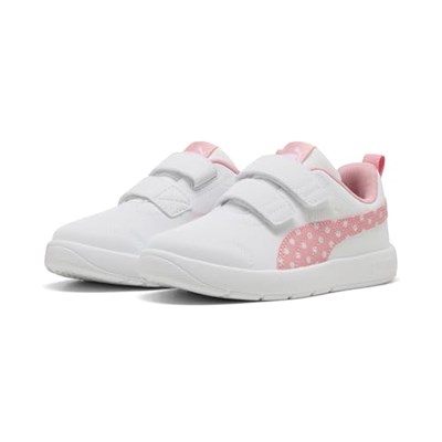 PUMA Courtflex V3 Dotty V PS Spor AyakkabıKız Çocuk