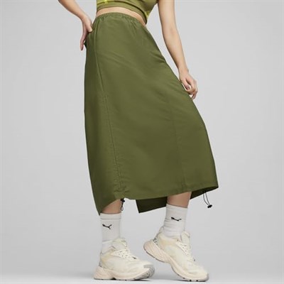 PUMA DARE TO Kadın Midi Dokuma Etek