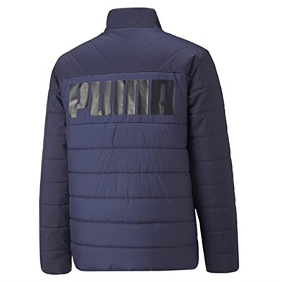 PUMA Erkek Ceketleri Essentials+ Dolgulu Ceket Erkek XXL Peacoat Blue