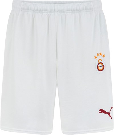 PUMA Erkek/Unisex GSK Home Shorts Replica wo S-PUMA White-Red Rhythm Knitted Shorts M