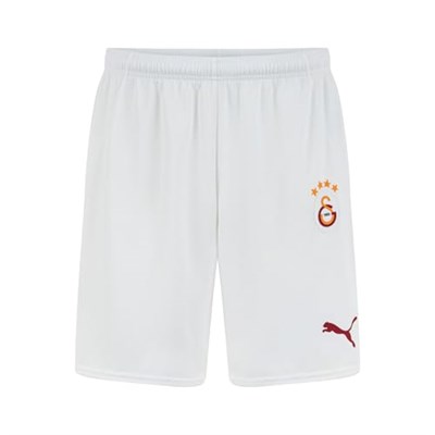 PUMA Erkek/Unisex GSK Home Shorts Replica wo S-PUMA White-Red Rhythm Knitted Shorts M
