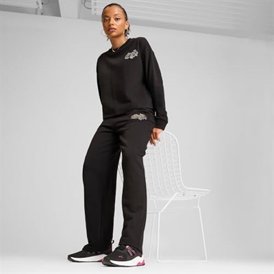 PUMA ESS+ CLASS ACT Crew Sweatshirt Kadın