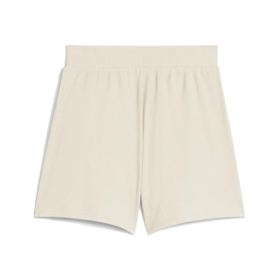 PUMA Ess Elevated High-rise Rib Shorts 5