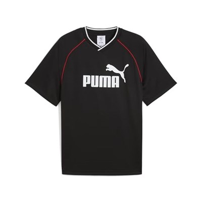 Puma ESS Football Jersey PUMA Black Formalar Erkek