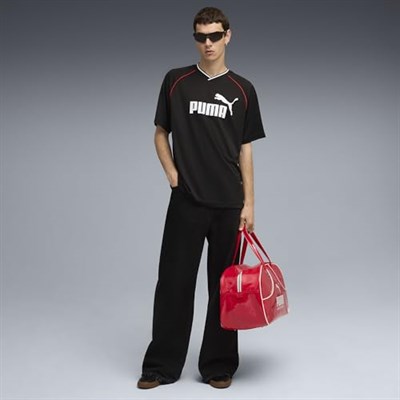 Puma ESS Football Jersey PUMA Black Formalar Erkek