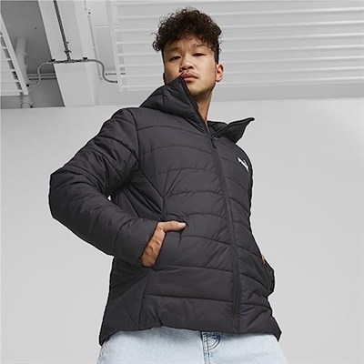 PUMA Ess Hooded Padded Jacket Ceket Erkekler