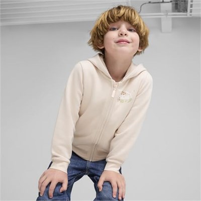PUMA ESS+ PUMA FC FZ Hoodie Hoodie Üniseks Çocuk - Seçenekler: 1-2 YAŞ, 2-3 YAŞ, 3-4 Yıl, 4-5YAŞ, 5-6YAŞ, 7-8 Yıl