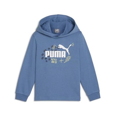 PUMA ESS+ PUMA FC Hoodie Sweatshirt Üniseks Çocuk