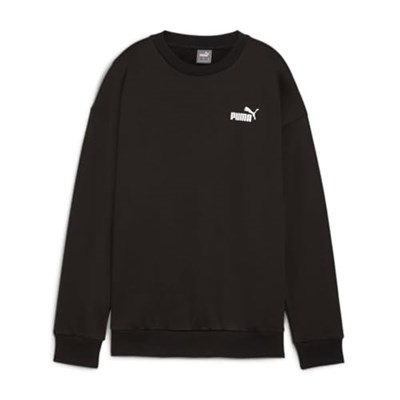 PUMA ESS+ Relaxed Small Logo Crew Sweatshirt Kadın