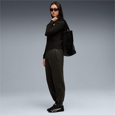 PUMA ESSENTIALS Elevated Comfort Kadın Eşofman Altı, PUMA Black, M