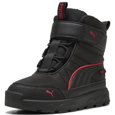 Puma Evolve Boot Purtx Ac+Ps Unisex Çocuk Bot, Siyah, 33 Beden