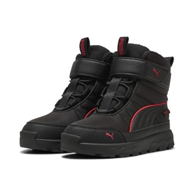 Puma Evolve Boot Purtx Ac+Ps Unisex Çocuk Bot, Siyah, 33 Beden